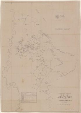 Reconnaissance geological map of Abegani area, Bogia, Madang District (J.R. Black Map Collection / Item 96)