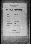 Patrol Reports. Western District, Daru, 1941 - 1942