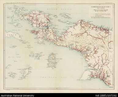 Indonesia, Papua, Nederlandsch-Nieuw Guinee Binnenland militaire exploratie, Sheet 10a, 1919, 1:2 500 000