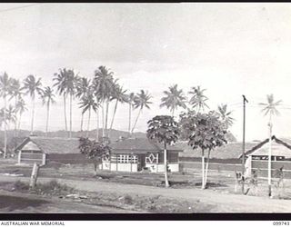 RABAUL, NEW BRITAIN, 1946-02-05. THE INFORMATION AND EDUCATION CENTRE FOR USE BY THE TROOPS OF 31/51ST INFANTRY BATTALION