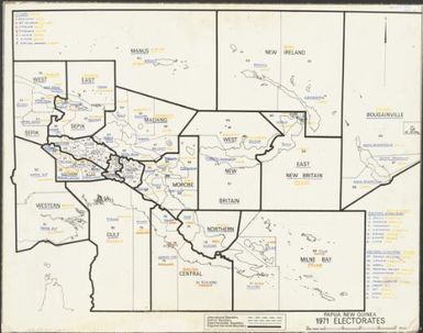 Papua New Guinea 1971 electorates (annotated)