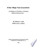 Ki'ilae Village test excavations : archeology at Pu'uhonua o Honaunau National Historical Park