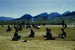 Work on airstrip at Kandep, 1960?