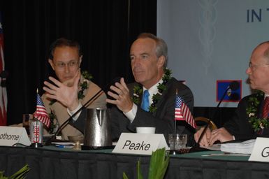 [Assignment: 48-DPA-09-29-08_SOI_K_Isl_Conf_AM] Insular Areas Health Summit [("The Future of Health Care in the Insular Areas: A Leaders Summit") at the Marriott Hotel in] Honolulu, Hawaii, where Interior Secretary Dirk Kempthorne [joined senior federal health officials and leaders of the U.S. territories and freely associated states to discuss strategies and initiatives for advancing health care in those communinties [48-DPA-09-29-08_SOI_K_Isl_Conf_AM_IOD_4737.JPG]