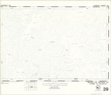 Milinch of ... : fourmil of ... (39 - Fourmil of Salamaua - Milinch of Garaina SE)
