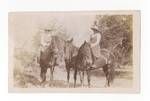 Two young women on horses, c1900 to ?