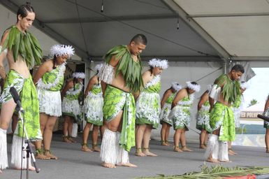 Cook Islands dance, ASB Polyfest, 2016.