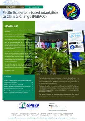 Pacific Ecosystem-based Adaptation to Climate Change (PEBACC) newsletter, Issue 6 (Apr-Jul 2018)