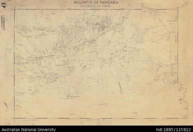 Papua New Guinea, Milinch of Sangara (Fourmil of Buna), Milinch series, 1959, 1:63 360