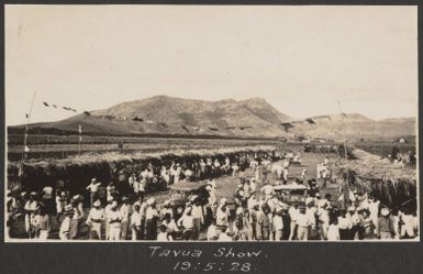 Tavua Show, Fiji, May 1928