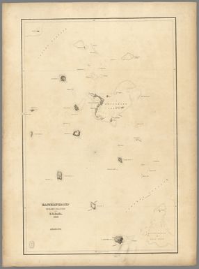 Eastern Group, Sheet 2, Feejee (Fiji) Islands, by the U.S.Ex.Ex. 1840.