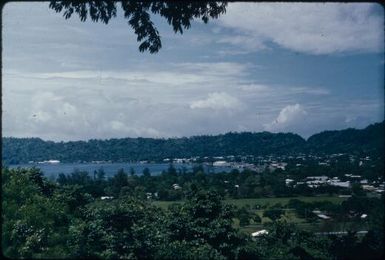 The town from Namanula Hill (2) : Rabaul, New Britain, Papua New Guinea, 1960-1961 / Terence and Margaret Spencer