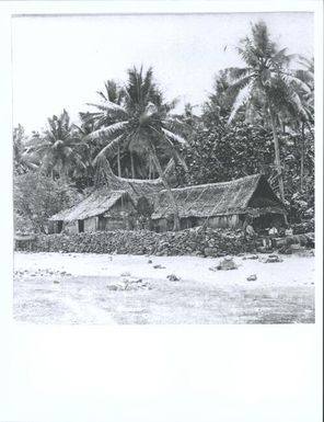 Native house at Oualan, Strong's Island