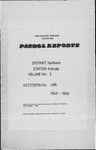 Patrol Reports. Northern District, Kokoda, 1943 - 1946