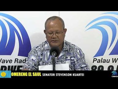 OMERENG EL SAUL MESSAGE FROM SENATOR STEVENSON KUARTEI (15NOV24)