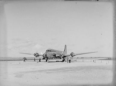 [An aircraft on a runway]