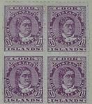 Stamps: Cook Islands One and a Half Pence