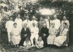 The staff of the Tahiti Mission, in 1927