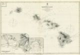 North Pacific Ocean, Sandwich Islands / chiefly from a trigonometrical survey in progress by the Hawaiian government to 1885 with corrections and additions to 1903 ; published at the Admiralty 9th April 1881 ; Engraved by Edwd. Weller.