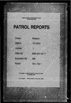 Patrol Reports. Western District, Olsobip, 1966 - 1967