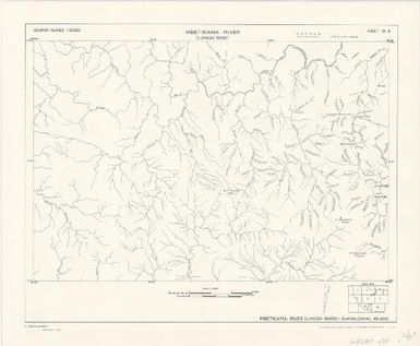 Solomon Islands 1:50,000: Mbetikama River (Lungga River) (Sheet 8)