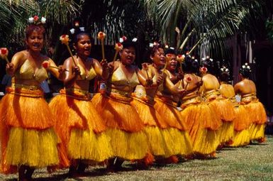 Noumea, New Caledonia, Festival of the Arts, Guam performers