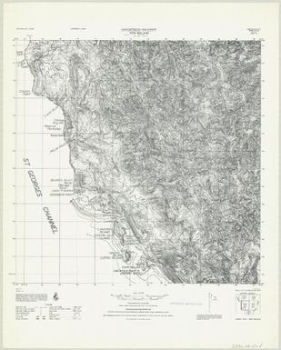 New Ireland 1:50,000 (6344-III , ed.1)
