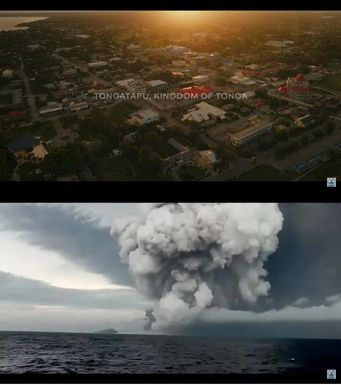 Documentaire relatif à la manière dont les Tonga ont organisé la gestion des déchets produits par l'éruption volcanique et le tsunami de janvier 2022