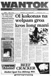 Wantok Niuspepa--Issue No. 0706 (January 14, 1988)