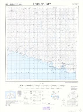 Fiji 1:50,000: Korolevu Bay (Sheet Viti Levu 17)