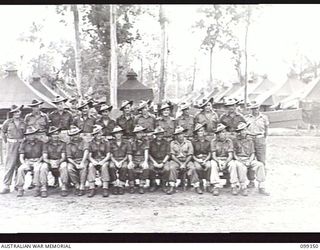 TOROKINA, BOUGAINVILLE, 1945-12-03. MEMBERS OF 2 PLATOON, HEADQUARTERS (MEDIUM MACHINE-GUN) COMPANY, 8TH INFANTRY BATTALION