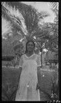 Young woman, member of the O'Brien family, Funafuti, Tuvalu