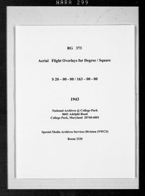 Overlay indexes for degree square 20S163E