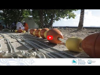 Wave Buoy in Tuvalu