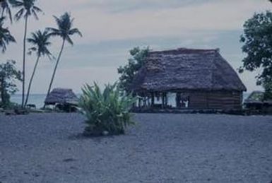 [Thatched dwellings in Safotu, American Samoa] BRIT-A-AR003-004-01-053