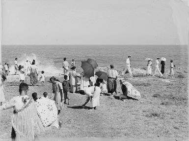 [Group on the seashore]