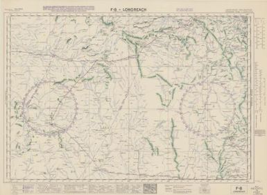 Australian aeronautical map: Longreach (Sheet F8)