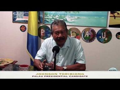 Candidate Johnson Toribiong for President 2020 (09/18/2020)