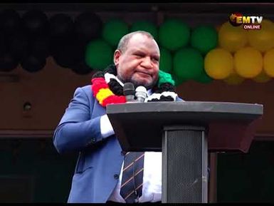 Enga MPs reaffirm support for Marape-Rosso government amid Vote of No Confidence.