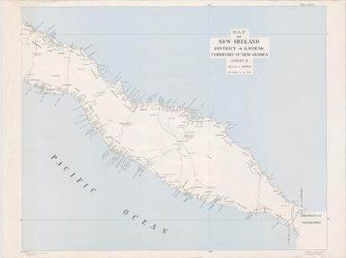 Map of New Ireland : District of Kavieng, Territory of New Guinea (Sheet 2)