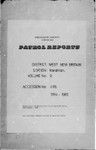 Patrol Reports. West New Britain District, Kandrian, 1964 - 1965