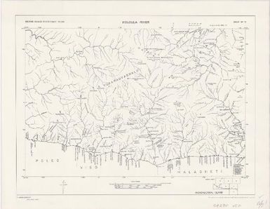Solomon Islands 1:50,000: Koloula River (Sheet 13)