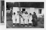 Girl Scouts at St. Ann's School, Heeia, Hawaii, June 1937