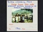 Tolai's unloading their market garden produce at Rabaul market, 1964