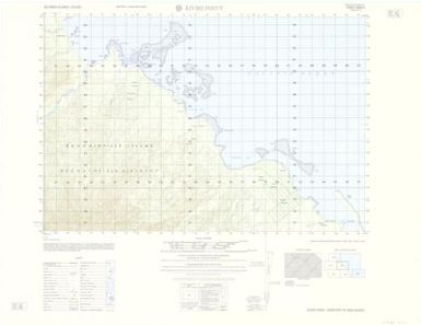 Solomon Islands 1:50,000: Kiviri Point (6840-II)