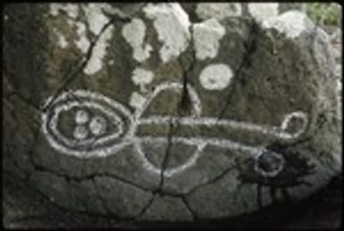 Rock drawing