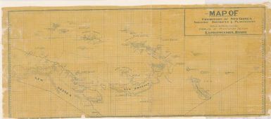 Map of Territory of New Guinea shewing districts & plantations (front)