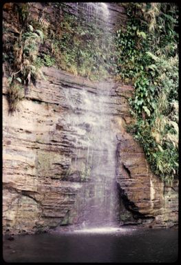 Waterfall, Fiji, 1971