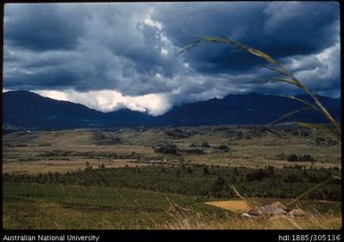 Hovei Plantation looking east over Asaro Valley