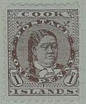 Stamp: Cook Island One Penny